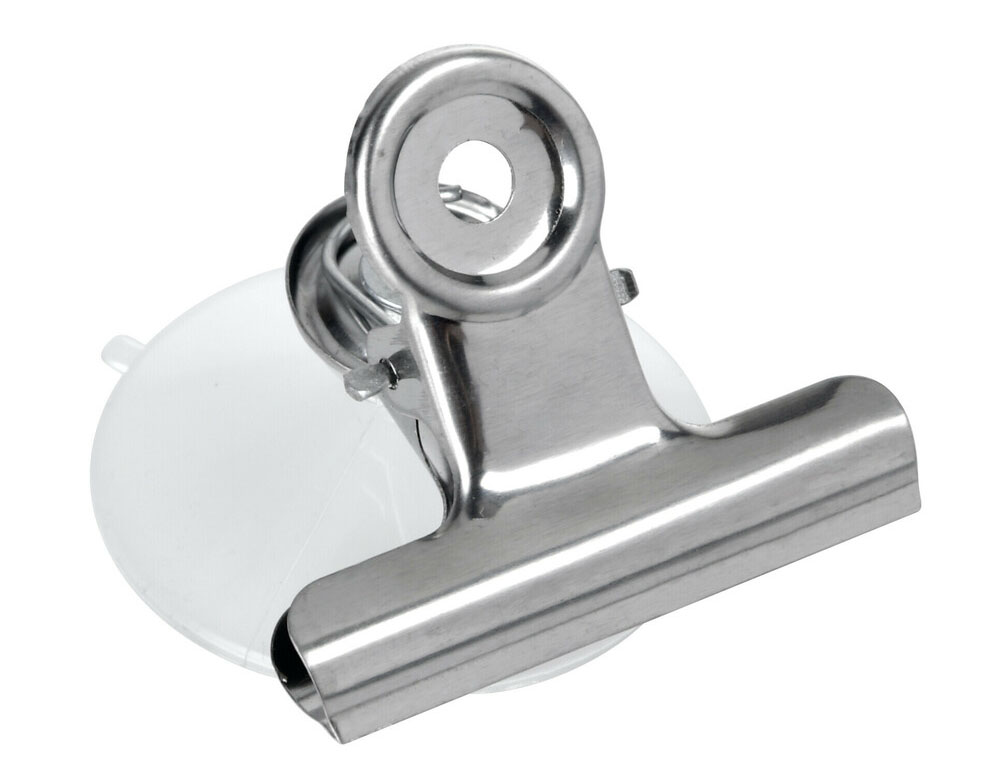 Kovový klip s přísavkou 50mm, 2ks