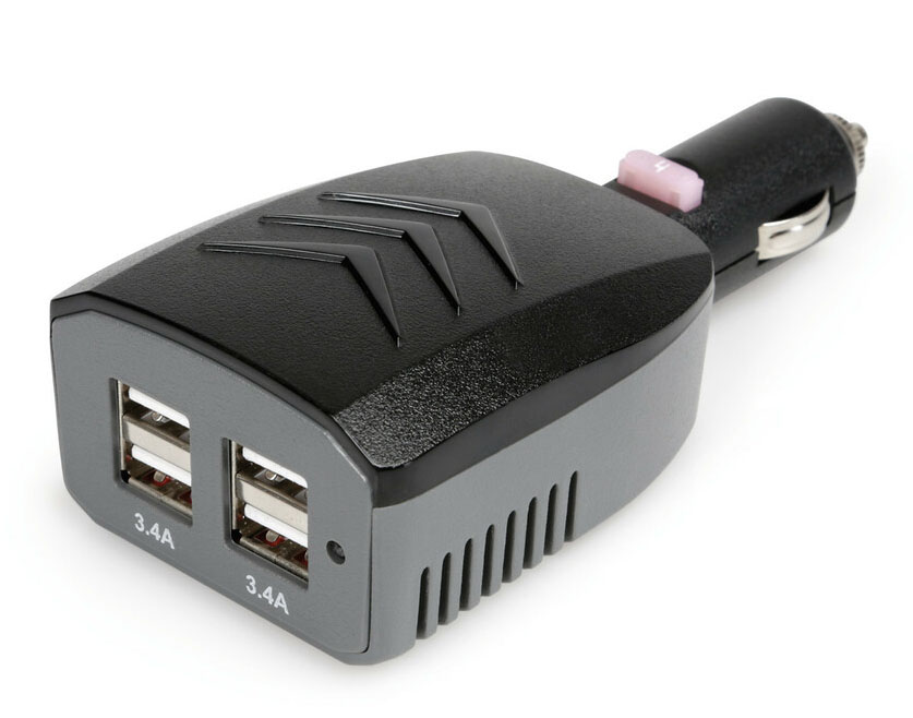 Nabíječka 4x USB 12/24V, 6800mA