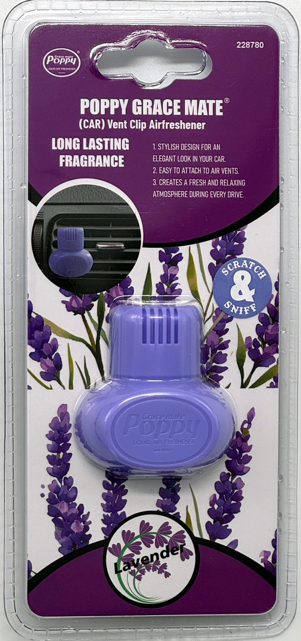 Osvěžovač do mřížky POPPY EVA – Lavender