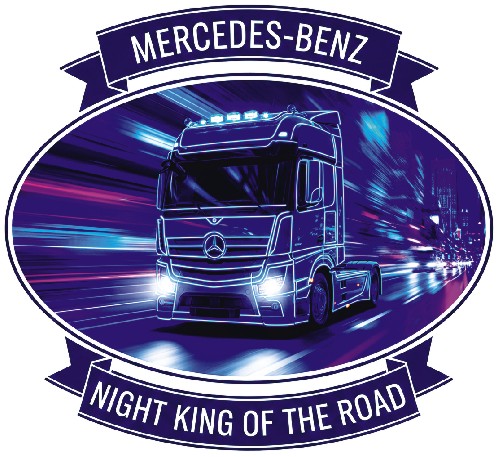 Samolepka MERCEDES Night King Of The Road