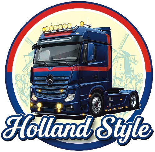 Samolepka MERCEDES Holland Style