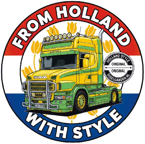 Samolepka SCANIA Holland Style I