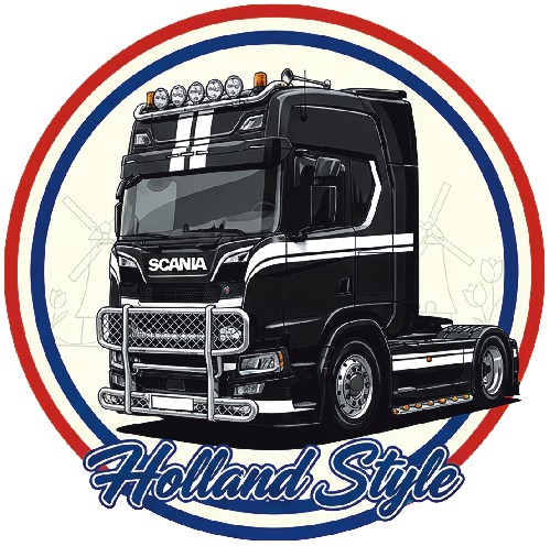 Samolepka SCANIA Holland Style II