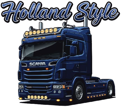 Samolepka SCANIA Holland Style III