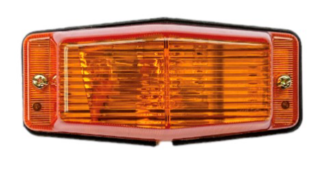 Světlo DOUBLE BURNER - oranžové 12-24V
