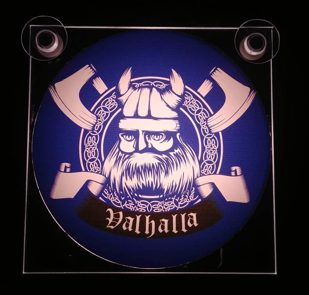 Světelný LED box – Viking Valhalla 12/24v