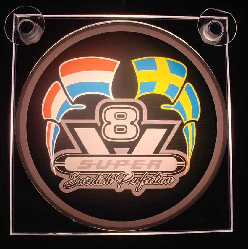 Světelný LED box - Swedish Perfection V8 12/24V