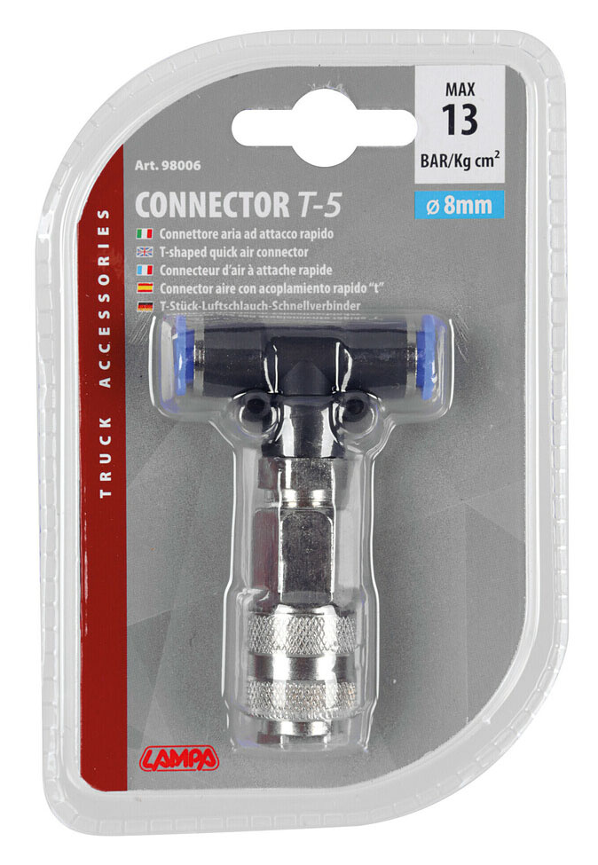 Rychlospojka T-konektor Ø 8 mm