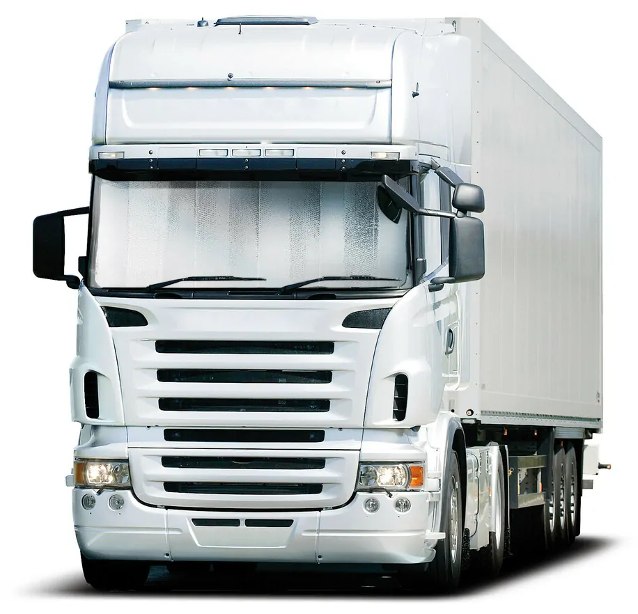 Sluneční clona reflexní pevná truck XXL 240x90cm