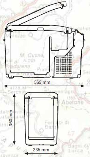 autochladnička TB15 Indel B, 12/24V, 15l