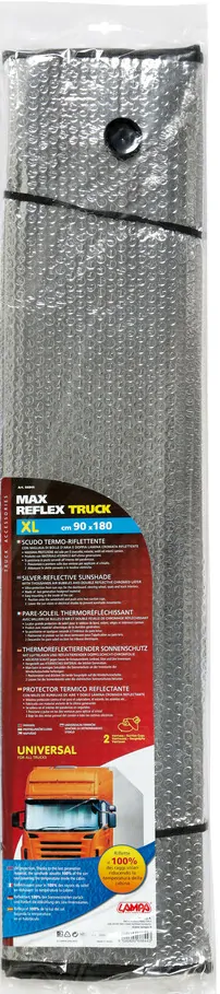 Sluneční clona reflexní pevná truck XL 180x90cm