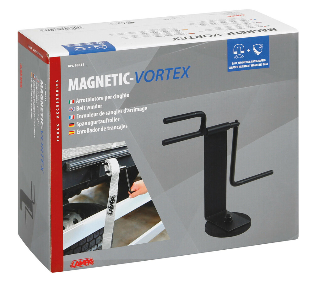 Magnetický navíječ popruhů/pásů