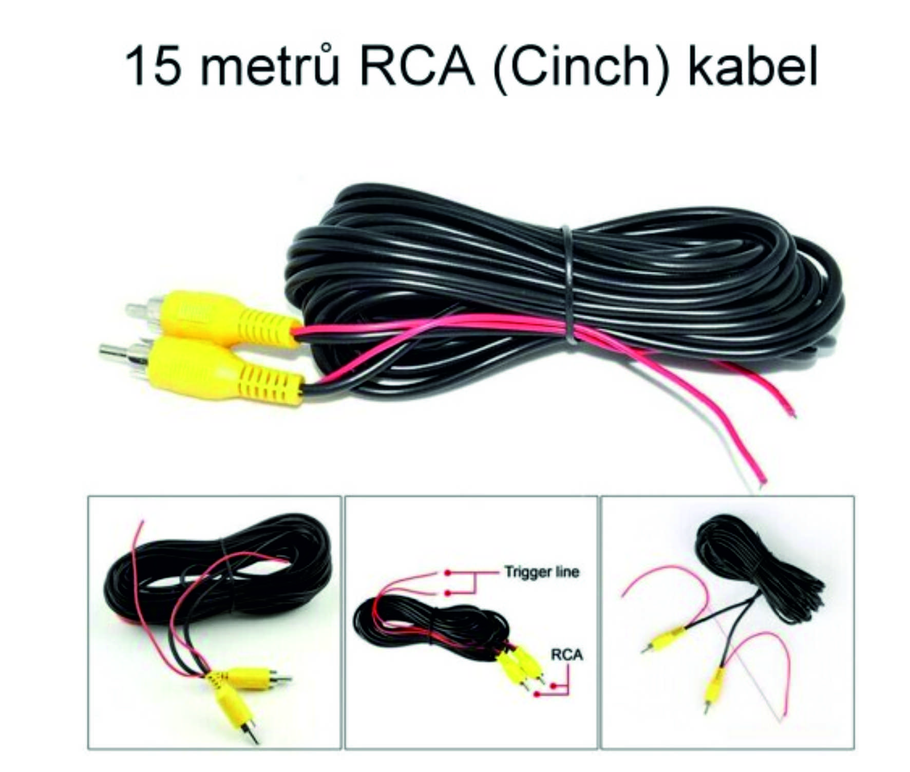 AHD parkovací a couvací kamera s nočním viděním 12-24V