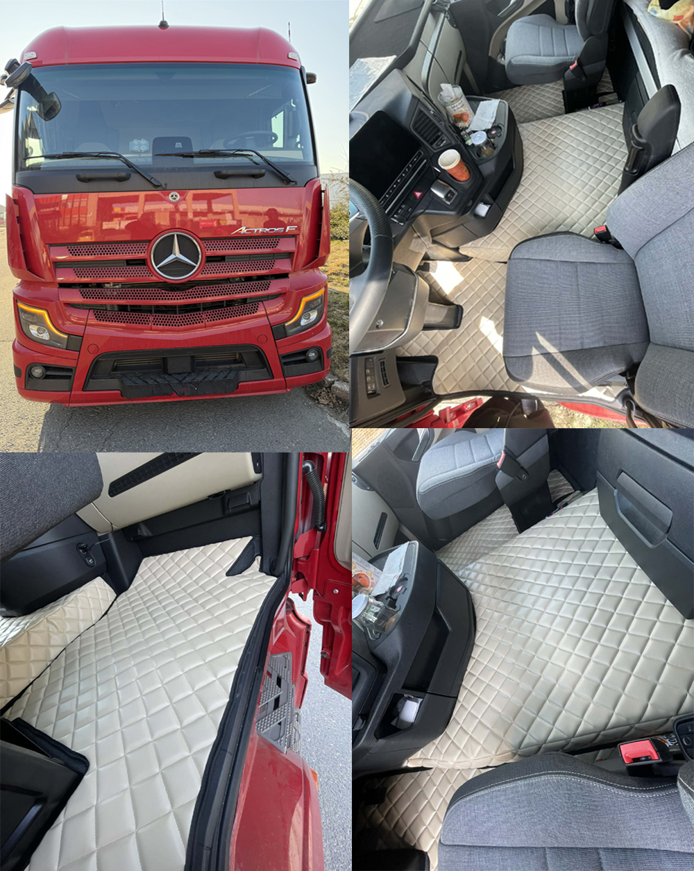 autokoberec MERCEDES MPV - široká kabina s tunelem